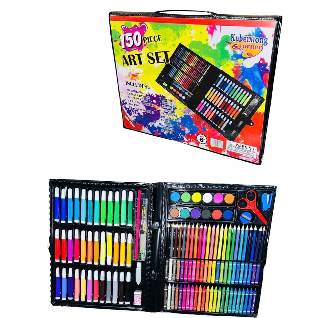 Kit De Arte Portatil 150 Crayones