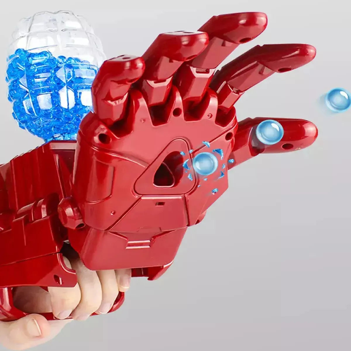 Pistola Iron Man Hidrogel Mano Robot