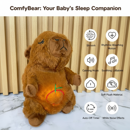 Capibara peluche que respira