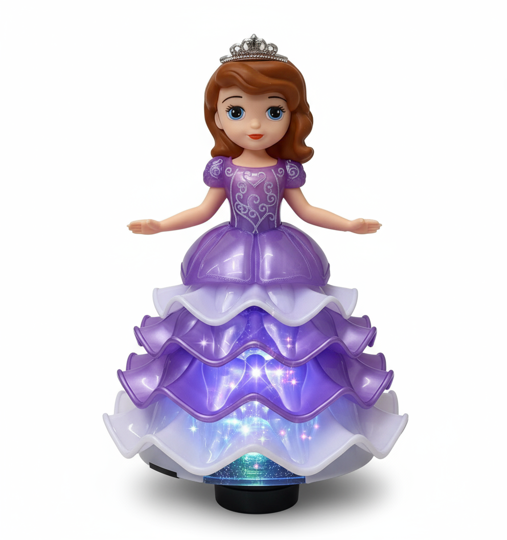 Muñeca armable bailarina con luces