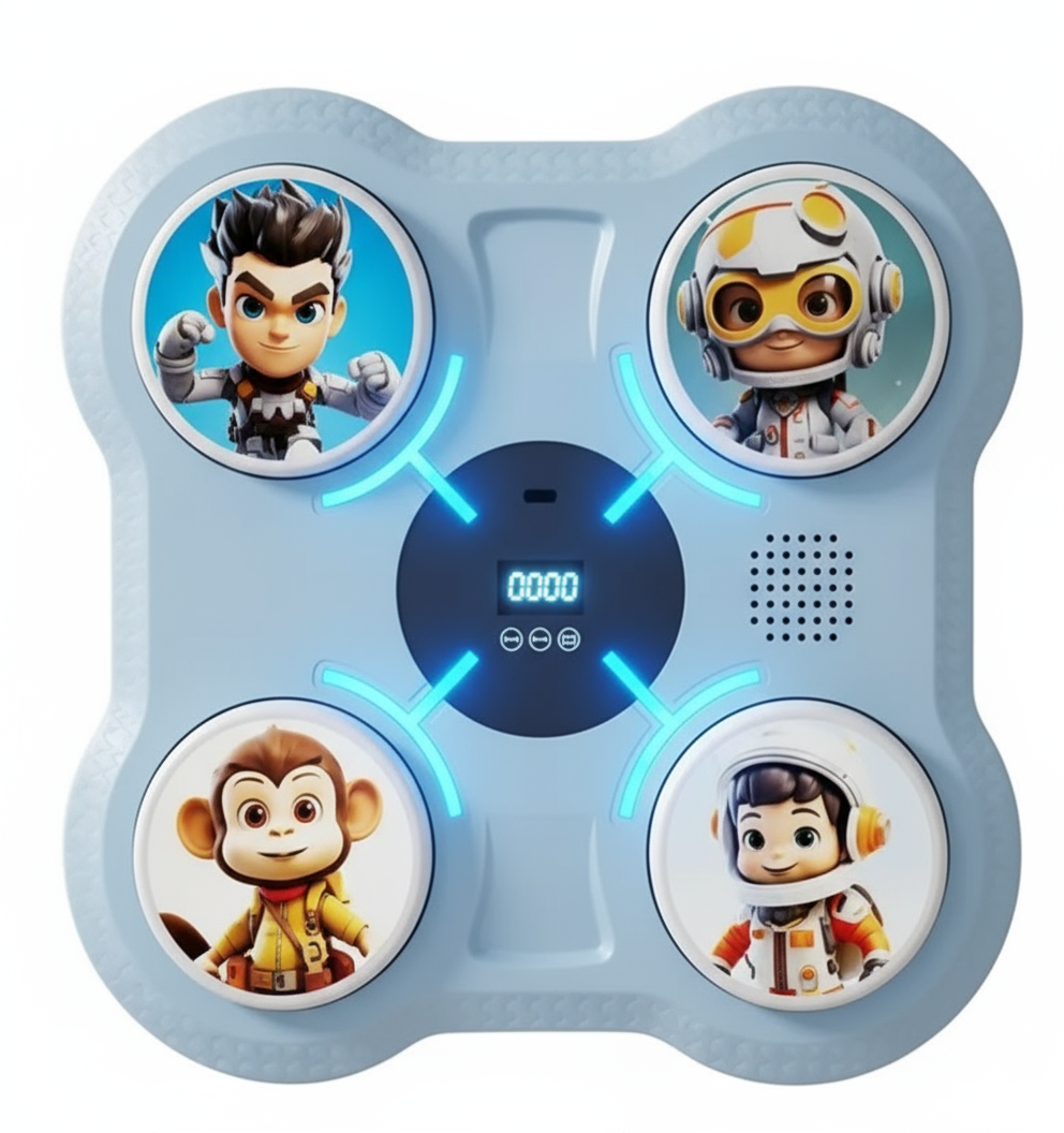 Juego de boxeo con guantes