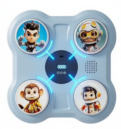 Juego de boxeo con guantes