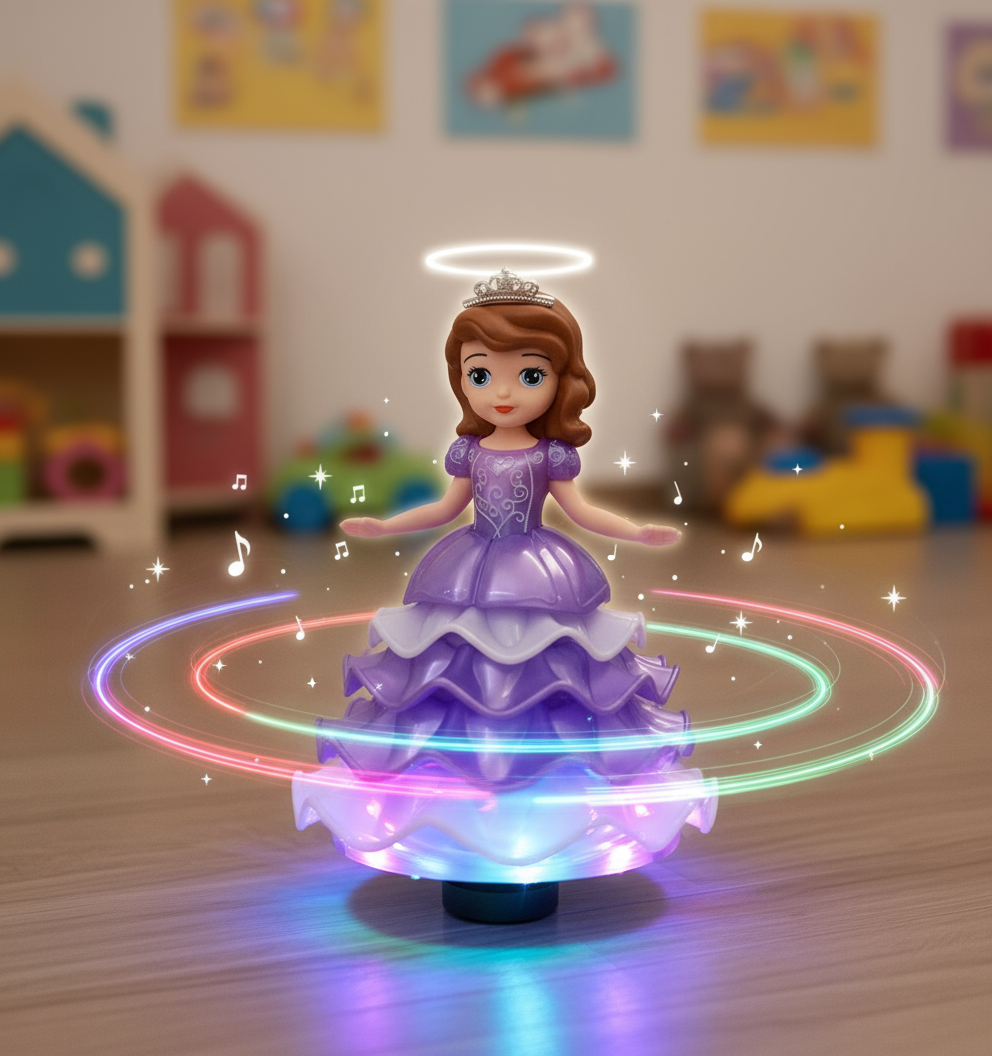 Muñeca armable bailarina con luces