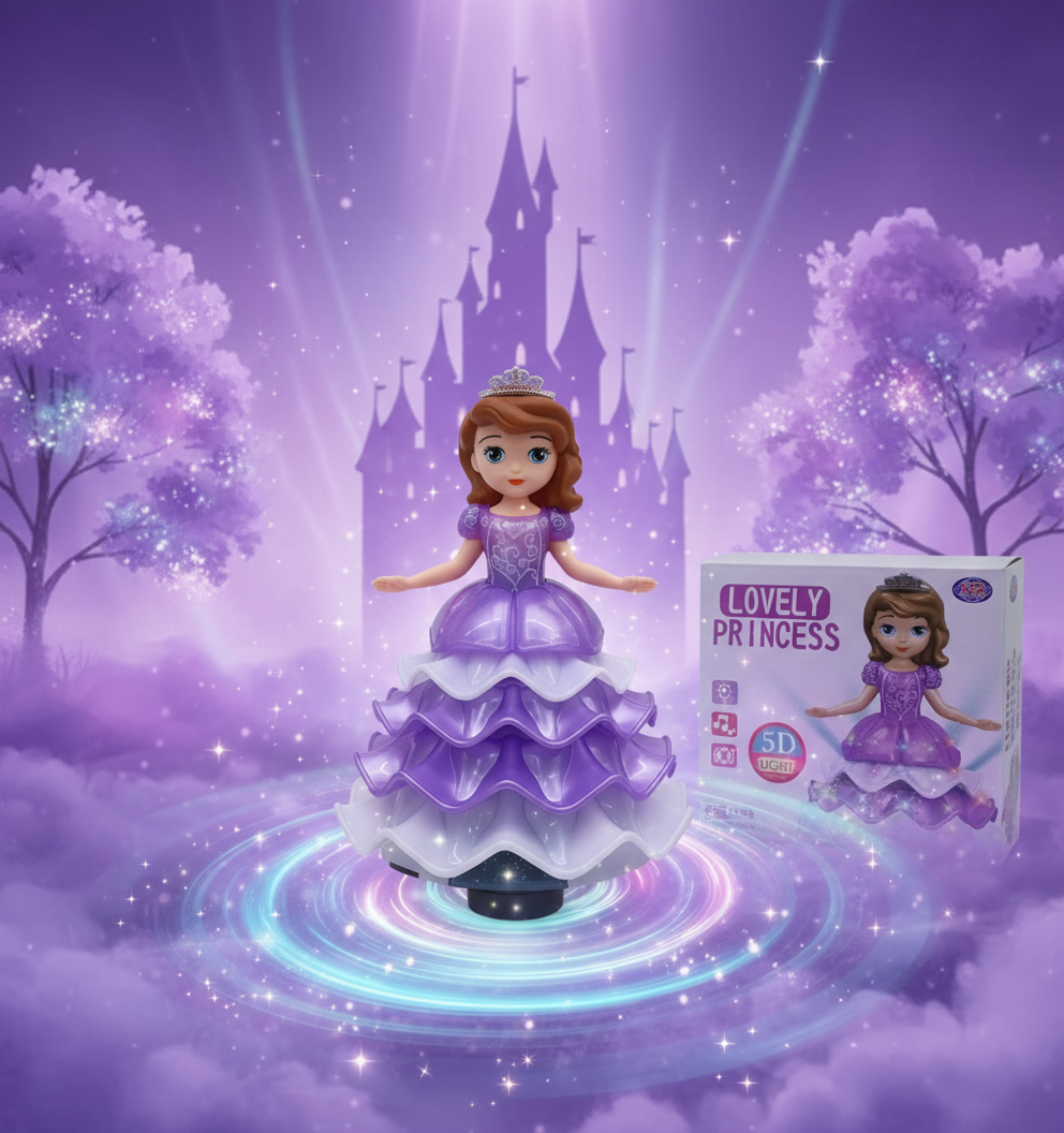 Muñeca armable bailarina con luces