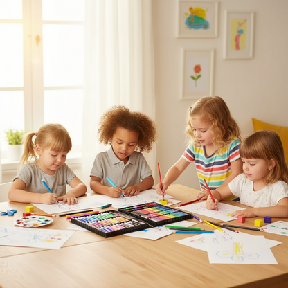 Kit De Arte Portatil 150 Crayones