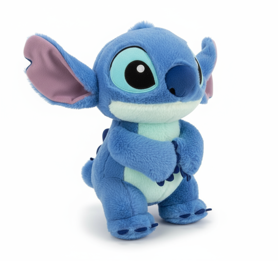 Peluche respiratorio de stich