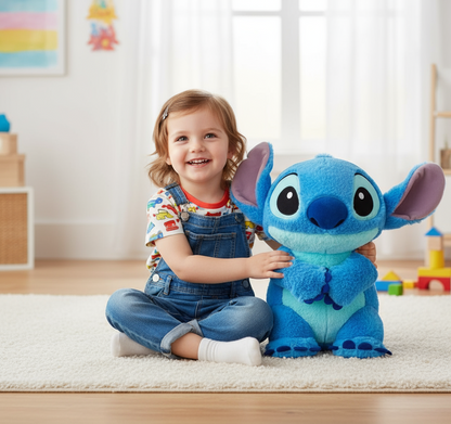 Peluche respiratorio de stich