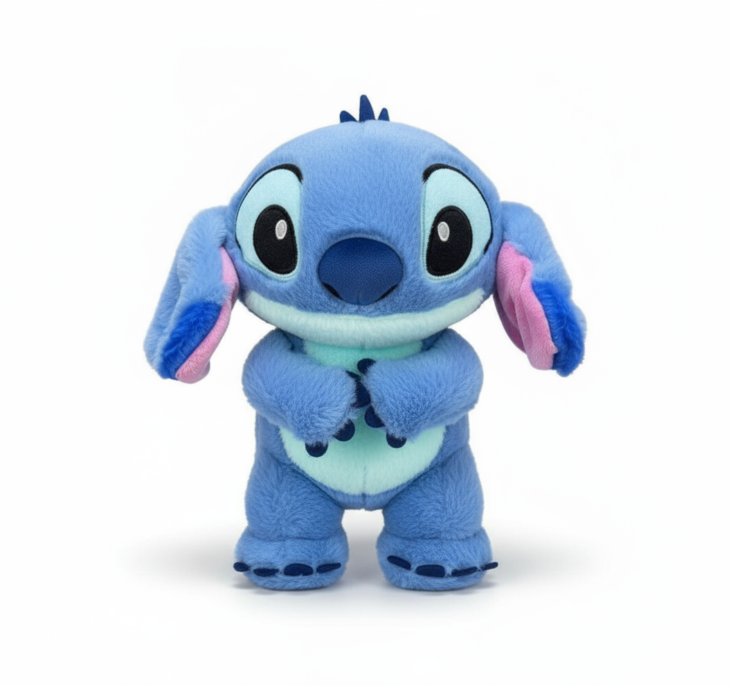 Peluche respiratorio de stich