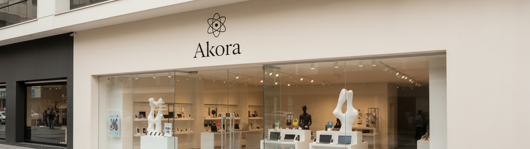 Tienda Akora - Con Estantes de Tecnología